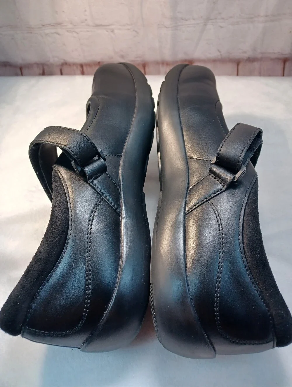 Anodyne Mary Jane Comfort Shoes Orthopedic Diabetic XW 8.5 Black Leather